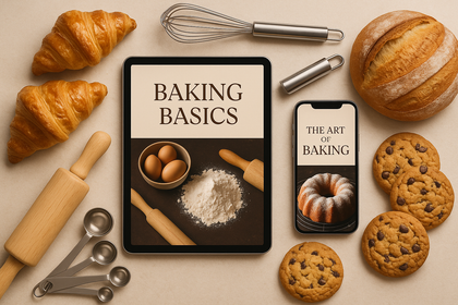 Baking Ebooks & Online Classes - Learn Professional Techniques