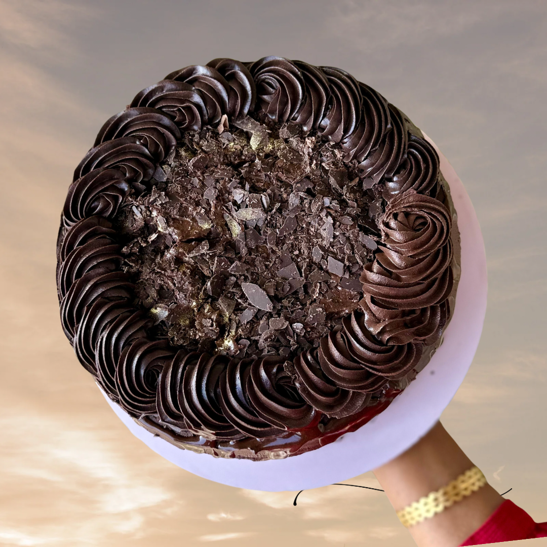 Decadent Belgian Chocolate Cake