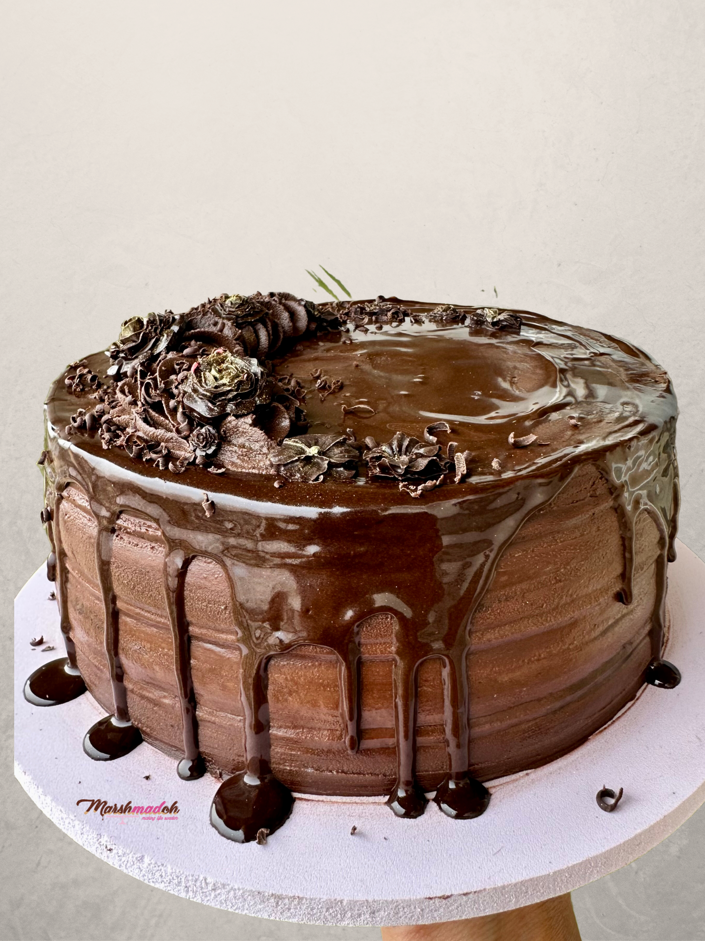 Pure Chocolate Truffle Cake