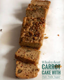 carrot cake, eggless carrot cake, healthy cakes