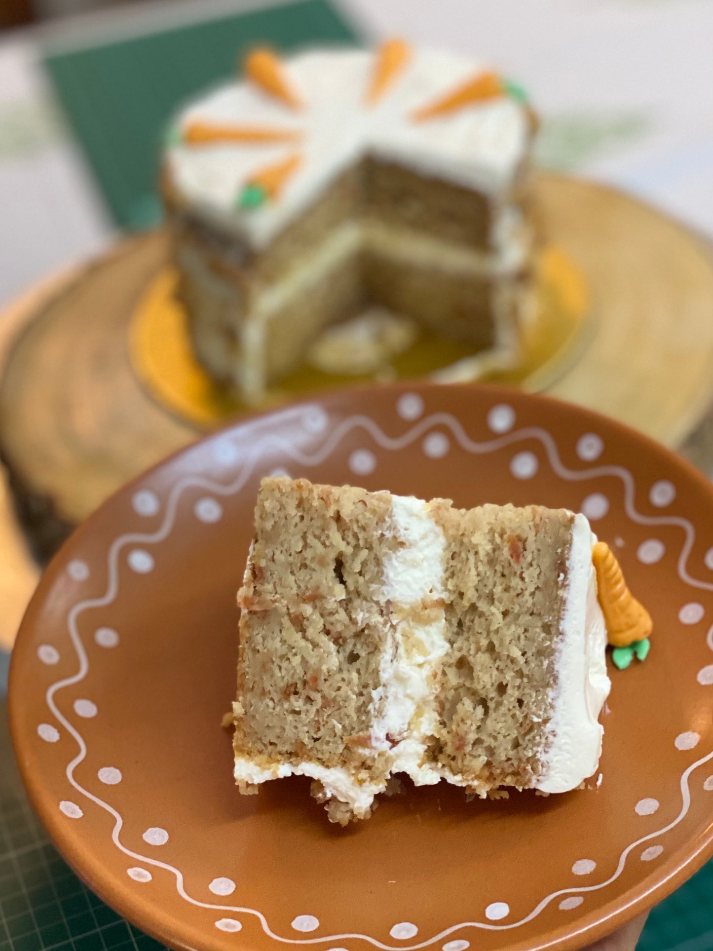Carrot Cake with Cream Cheese