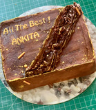 Belgian Chocolate Cake|Eggless|