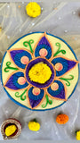 Diwali Theme Rangoli Cake