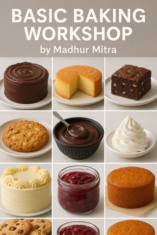 Basic Baking Workshop (offline hands-on class)