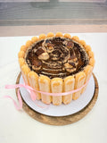 The Tiramisu Cake deconstructed
