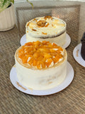Mango and Vanilla Chantilly Cream Cake |Eggless|