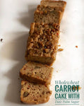 carrot cake, tea cake, eggless carrot cake, eggless tea cake, healthy tea cake