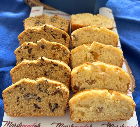 Fruits and Nut Custard cake