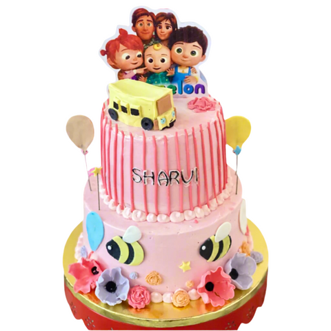 Coco Melon Tier Cake