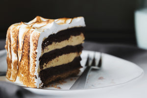chocolate cake with coffee buttercream 