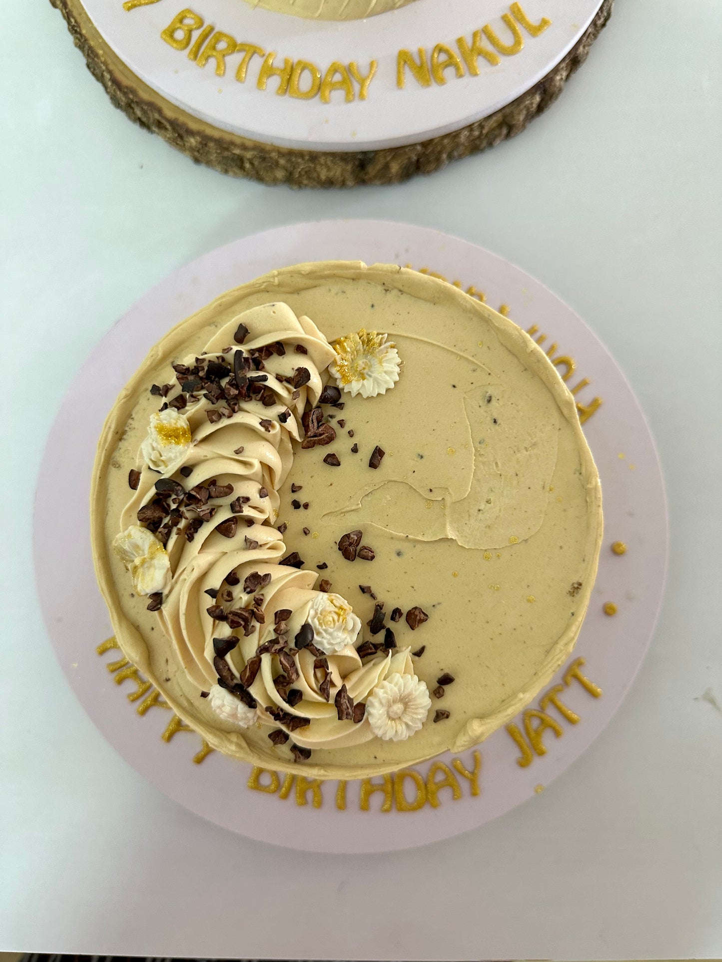 Coffee Neapolitan Cake