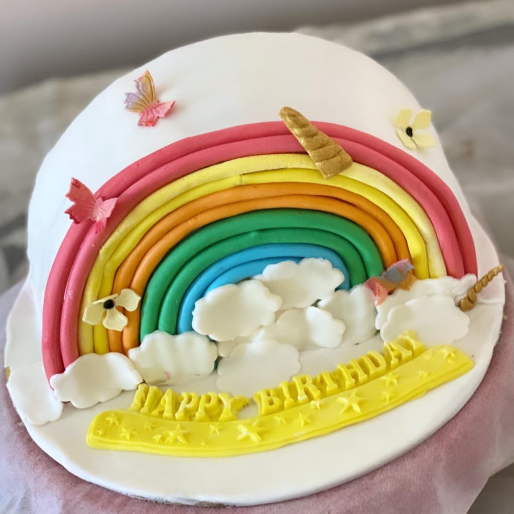 Half Birthday Cake | Sprinkled with Love by Jaime